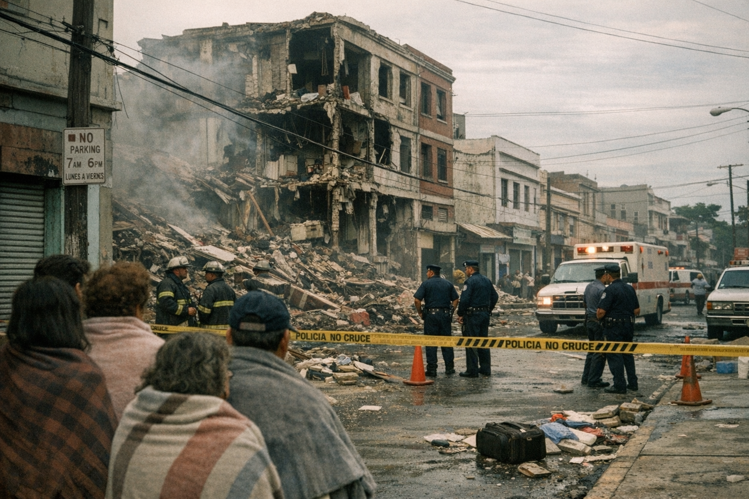 Humberto Vidal explosion