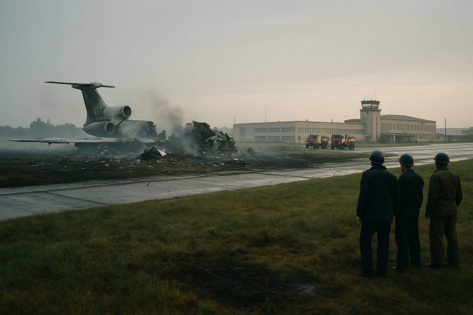 Aeroflot Flight 4225 crash (Tupolev Tu‑154B‑2 at Alma‑Ata)
