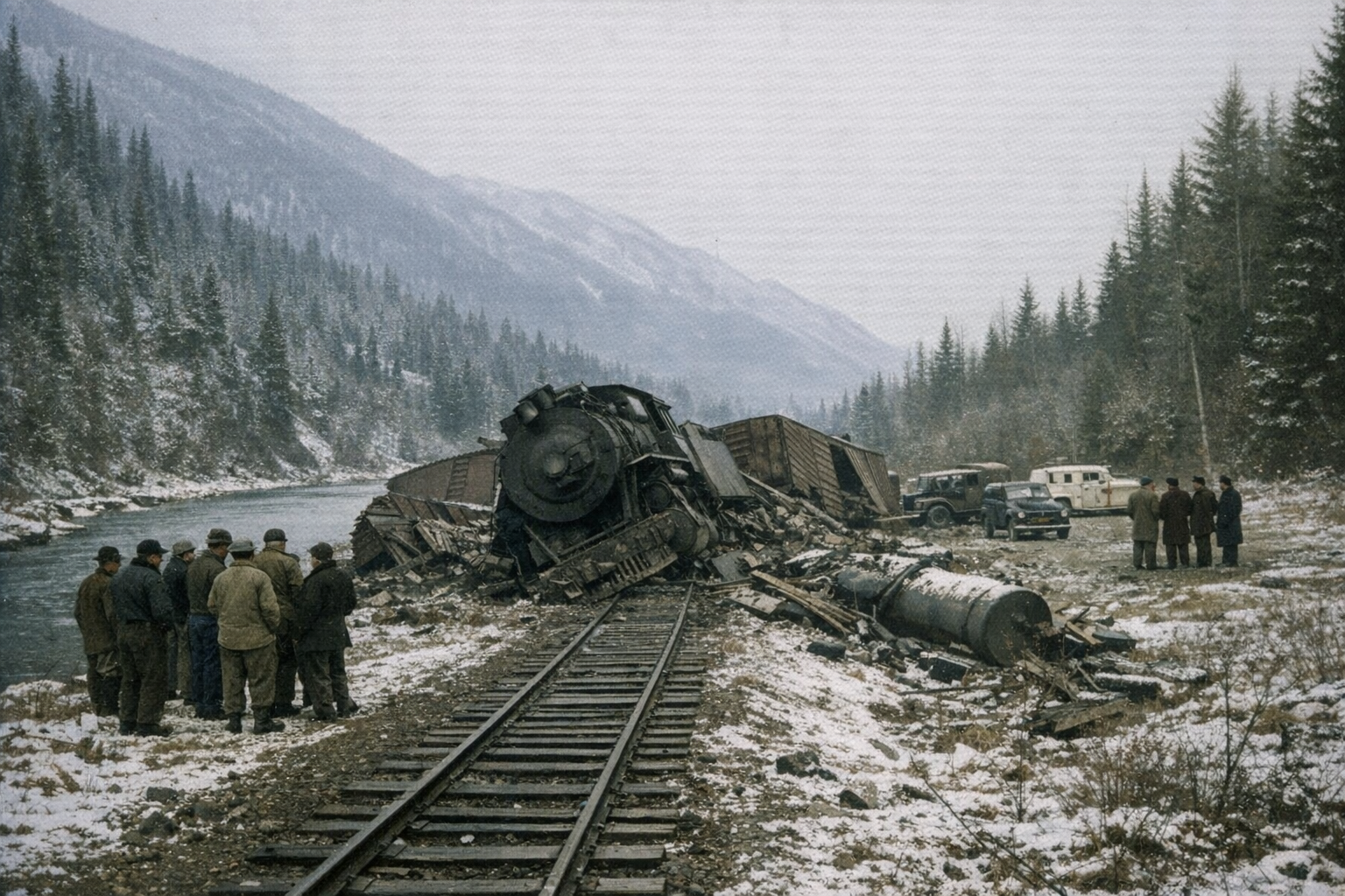Canoe River train crash