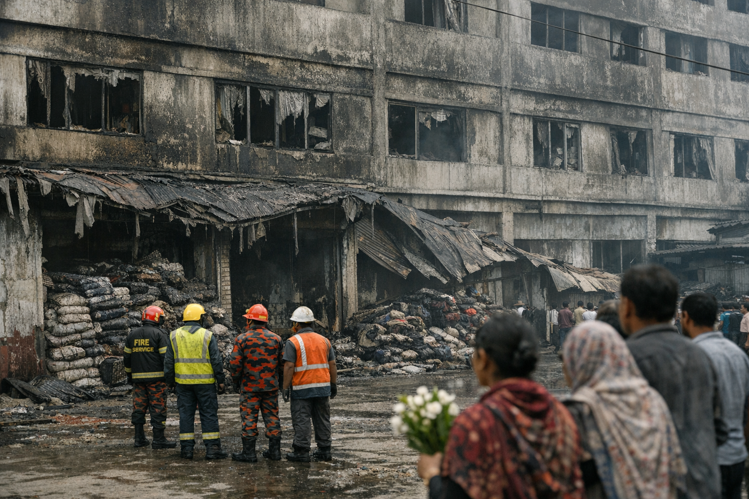 2012 Dhaka garment factory fire (Tazreen Fashions, Ashulia)