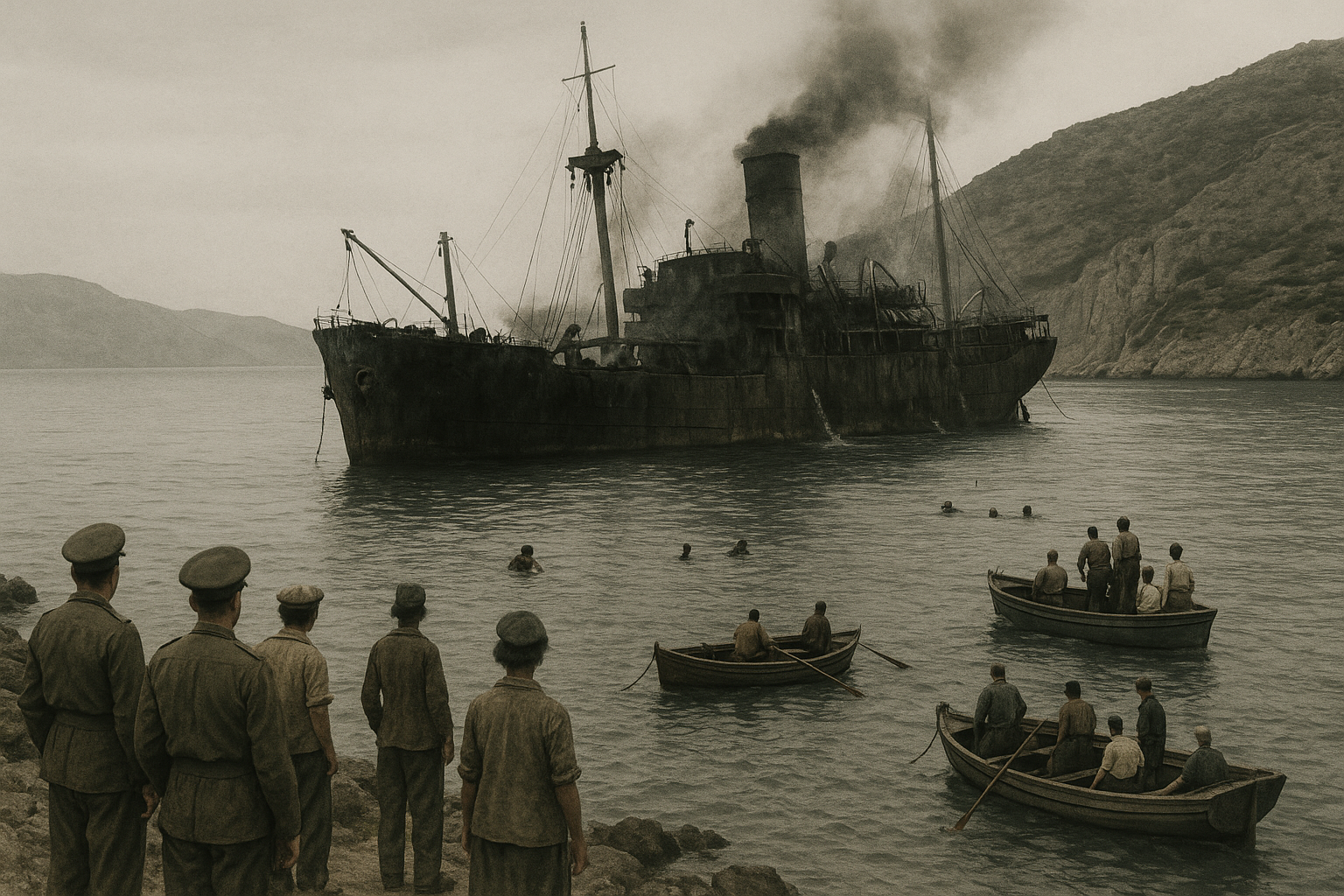 Sinking of MS Sinfra