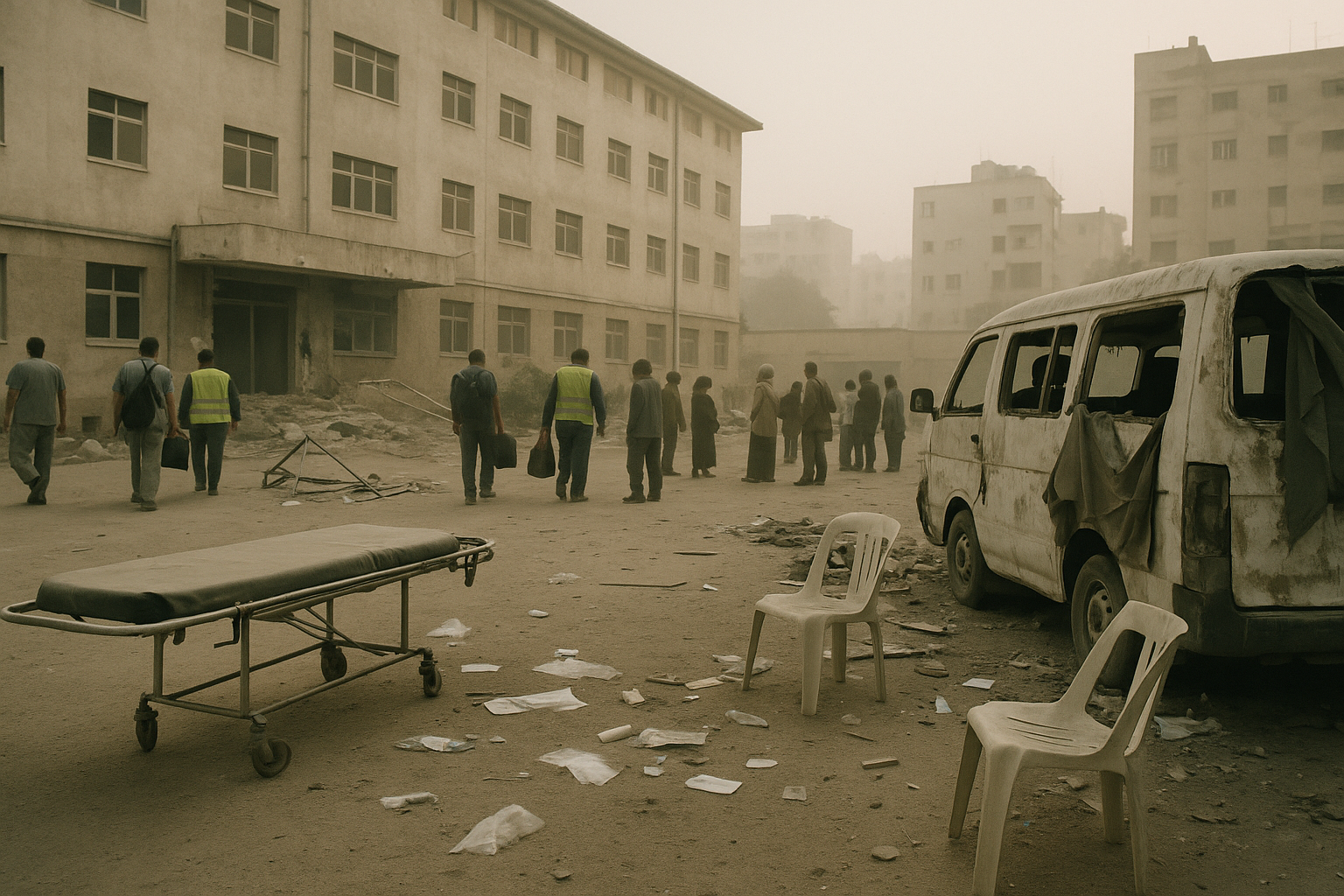Al-Ahli Arab Hospital Explosion (Gaza City, October 17, 2023)