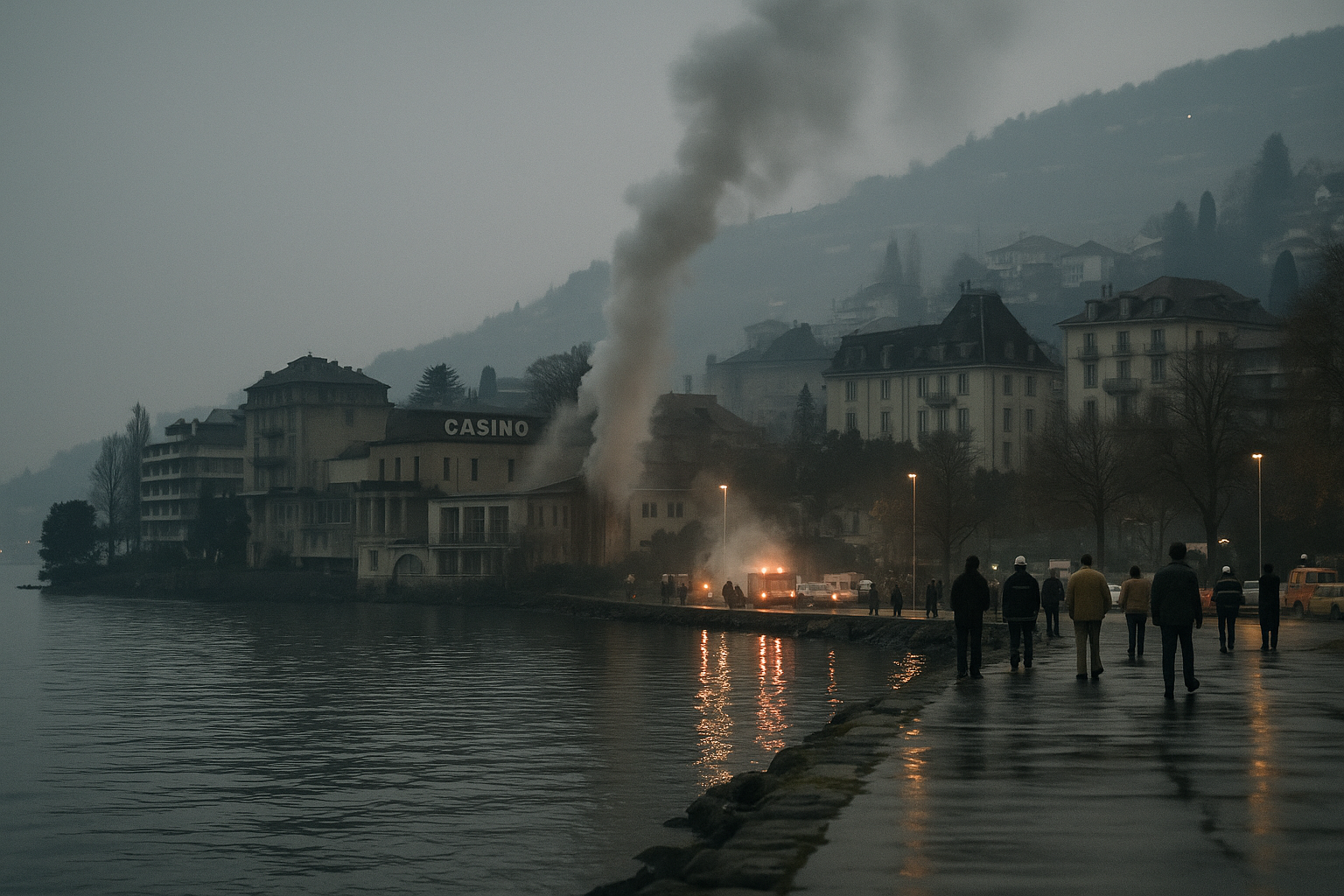 Montreux Casino Fire