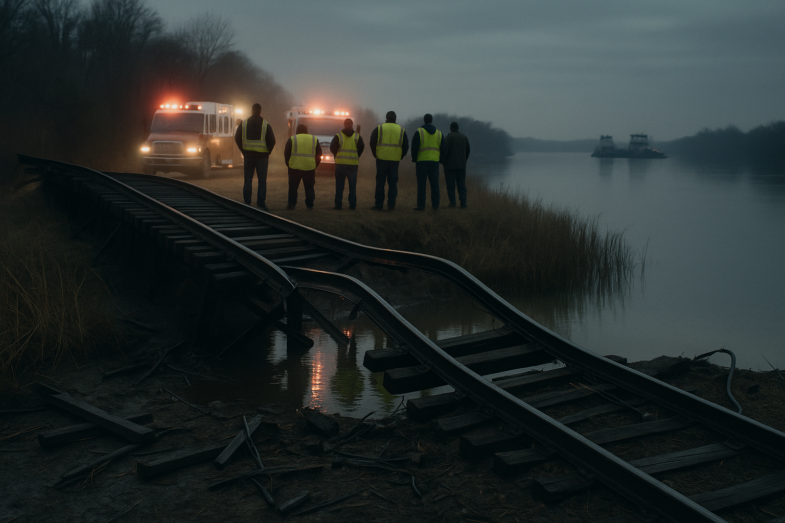 Big Bayou Canot rail accident