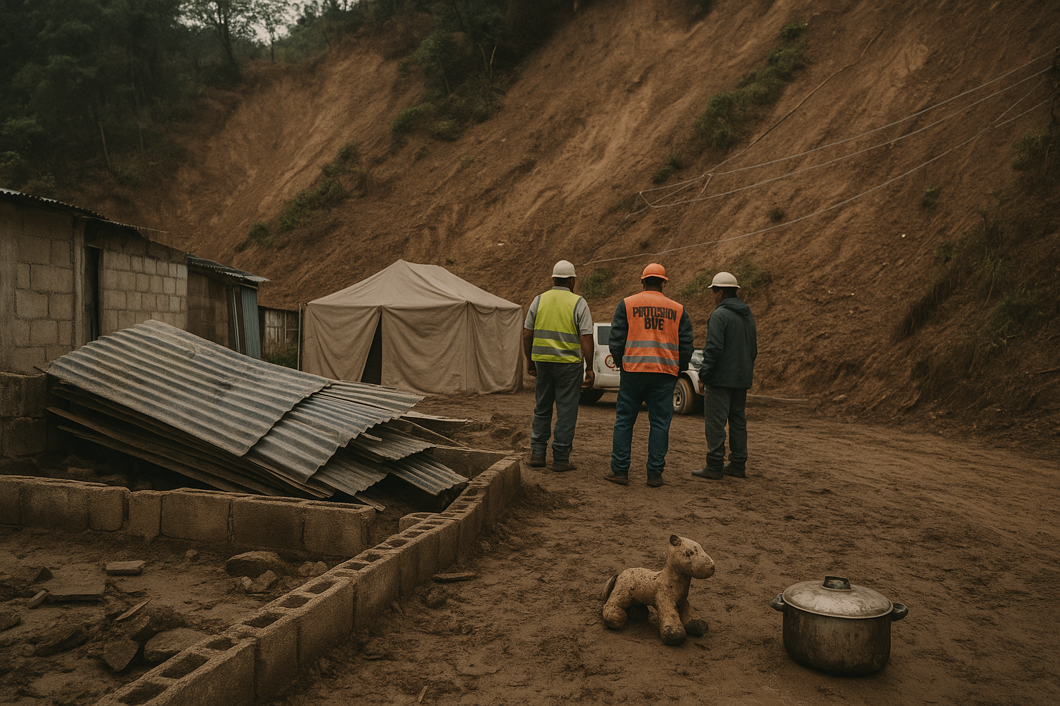 2015 Guatemala landslide (El Cambray II landslide, Santa Catarina Pinula)