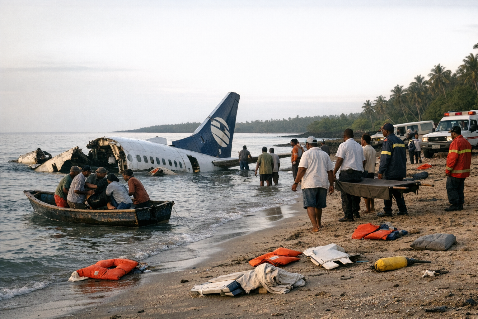 Ethiopian Airlines Flight 961 hijacking and ditching