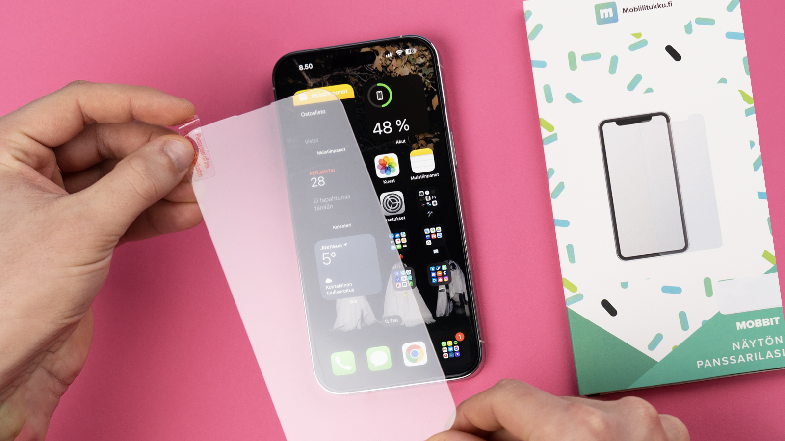 Suojaa Näyttö Mobbit Panssarilasilla