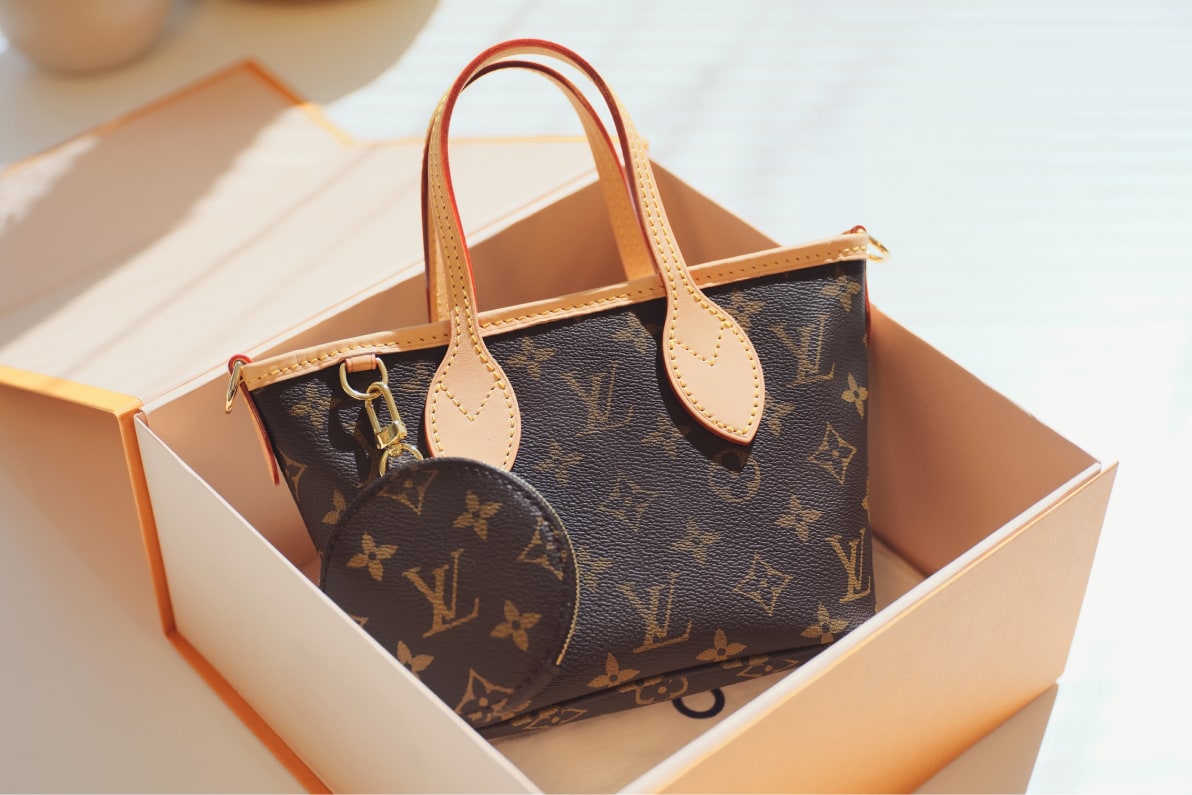 Louis Vuitton Speedy in a box