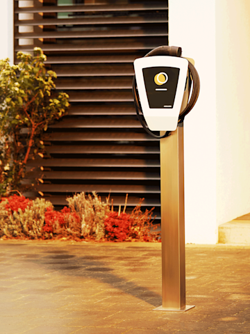 Wallbox mit Standfuß