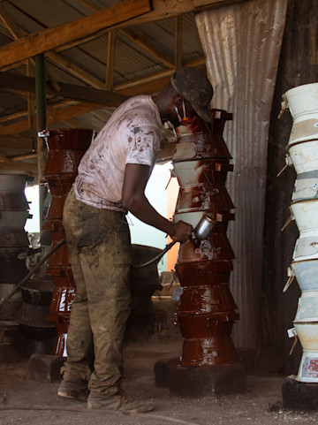 Mann in Ghana