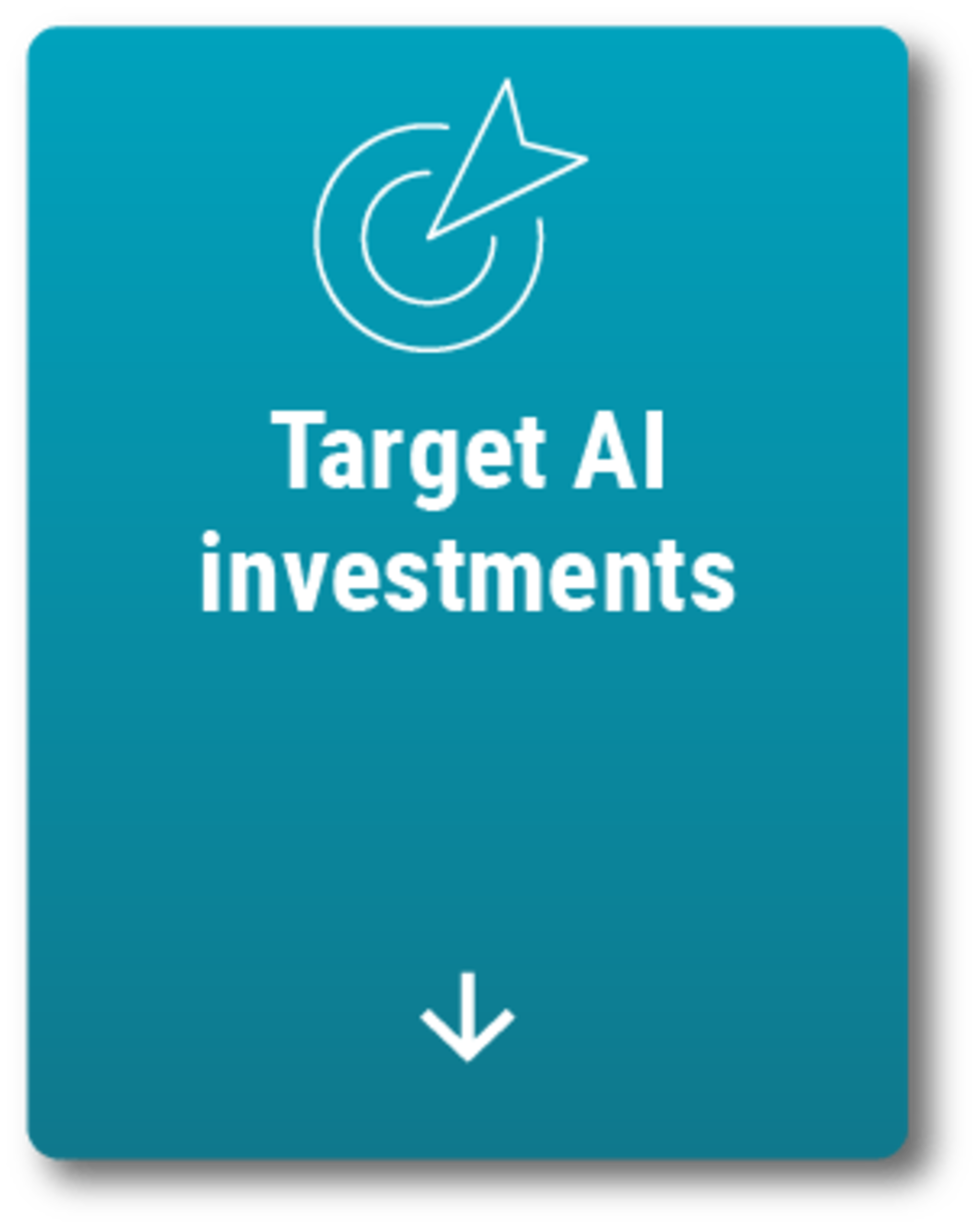 Target AI investments