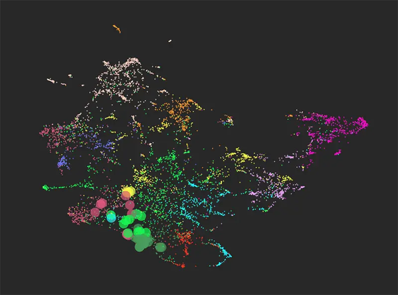 Figure 5: Clusters of companies based on company descriptions