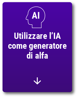 Deploy AI as alpha driver