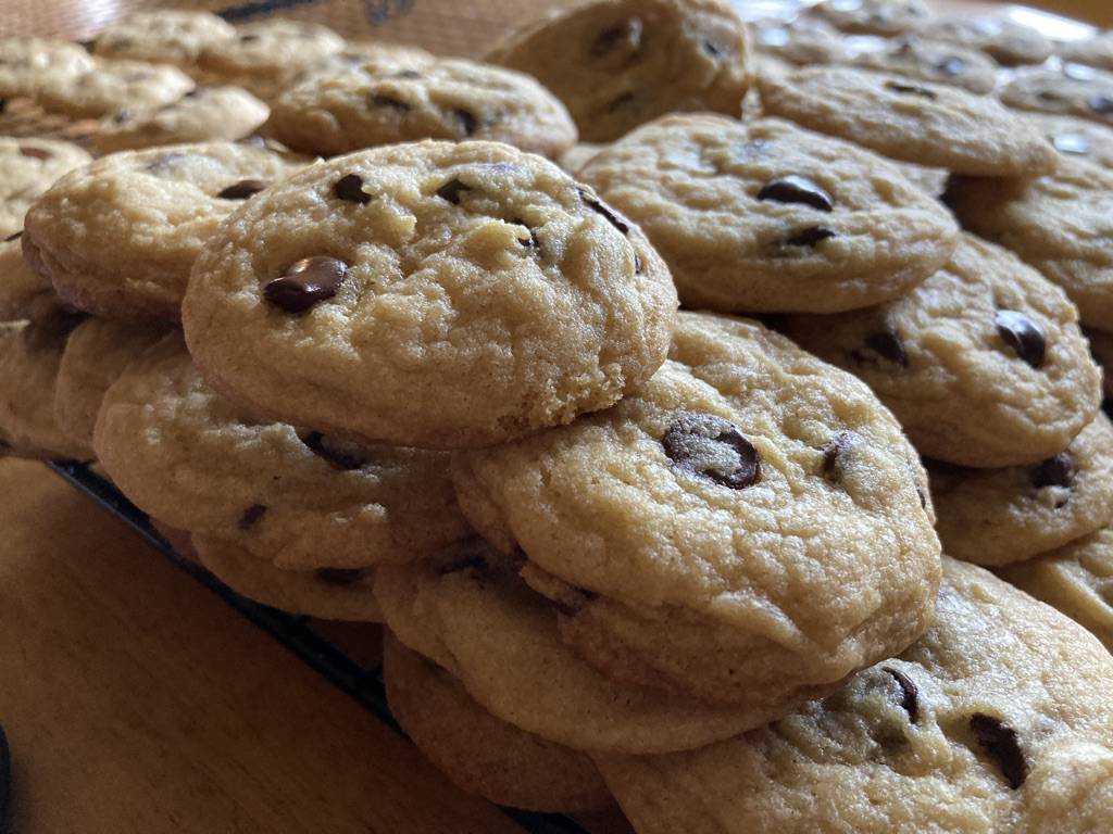 Galletas de chispas de chocolate