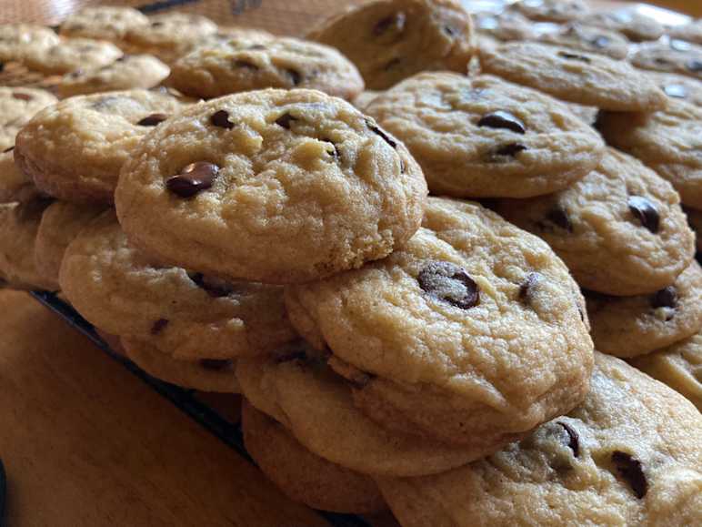 Galletas de chispas de chocolate