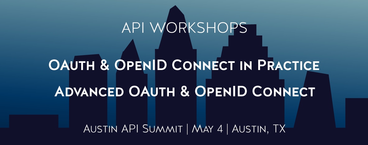 Learn about OAuth and OpenID Connect with Curity at the Austin API Summit 2020