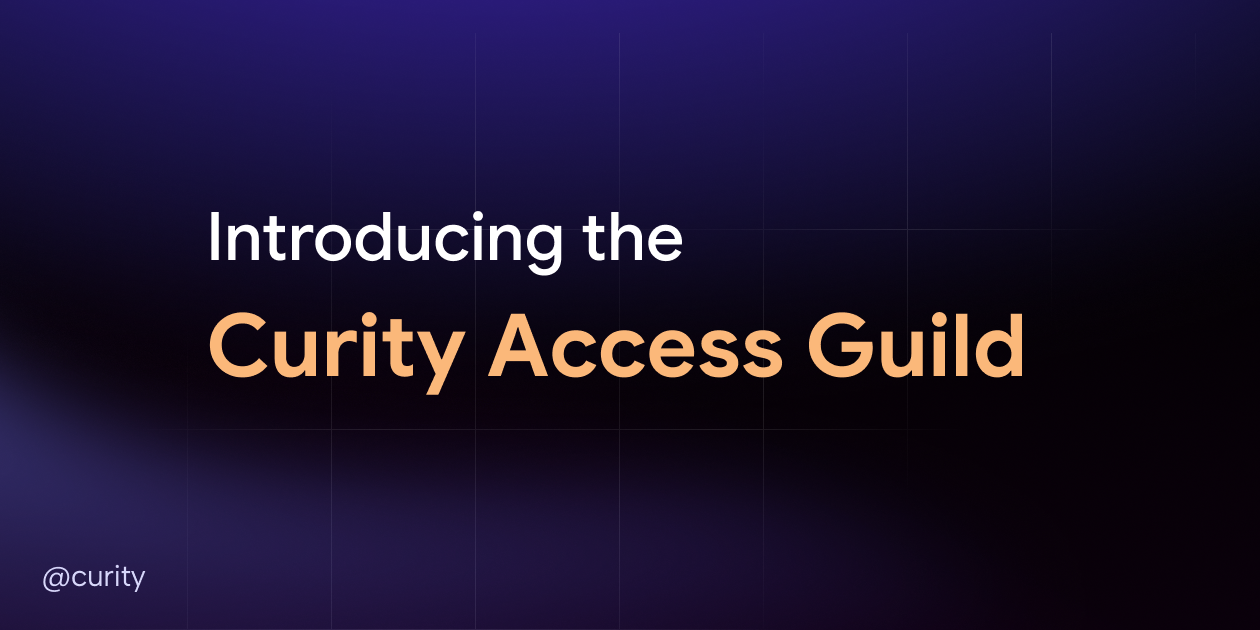 Introducing the Curity Access Guild