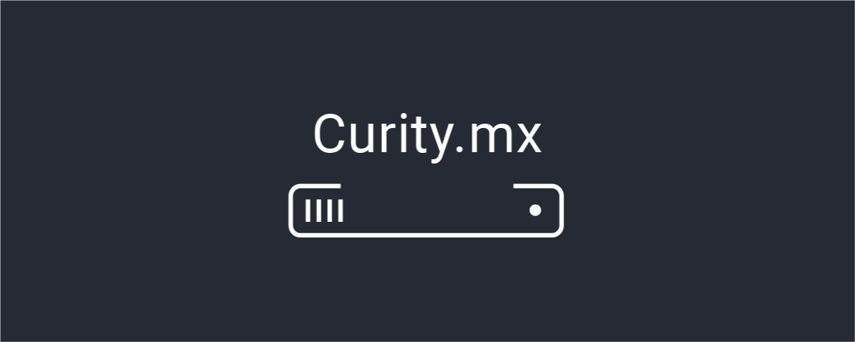 New Curity website: curity.mx