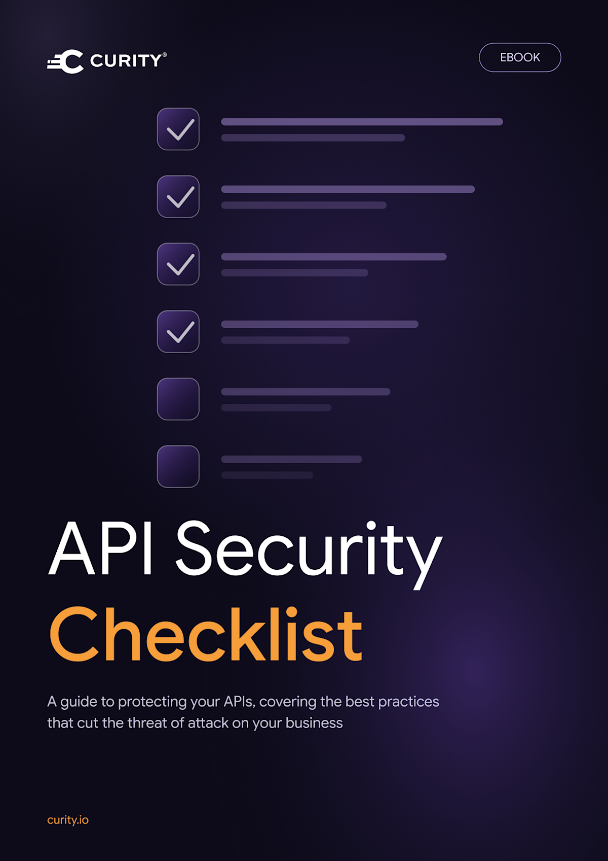 API Security Checklist