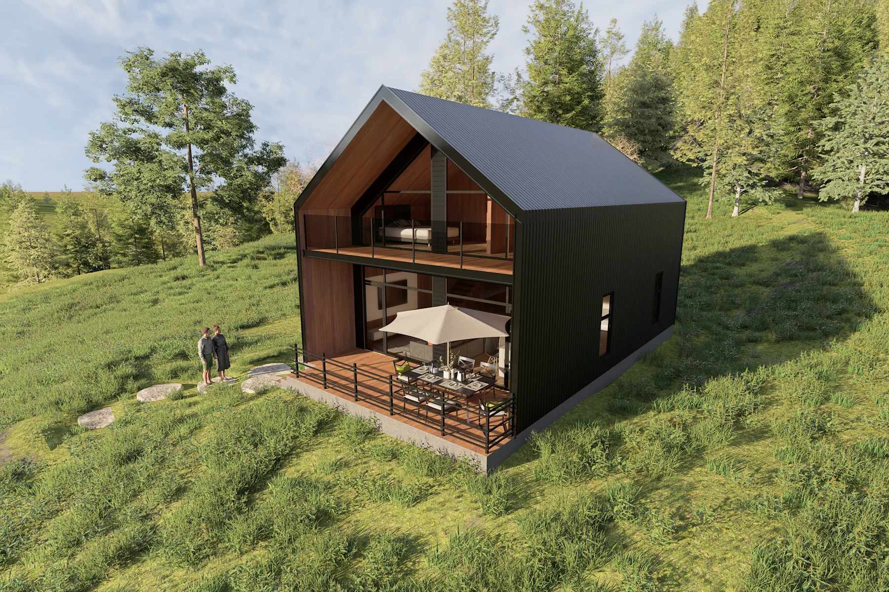 BARN  HOUSE - Ферм хаус хэв маягийн сууц — зураг 4