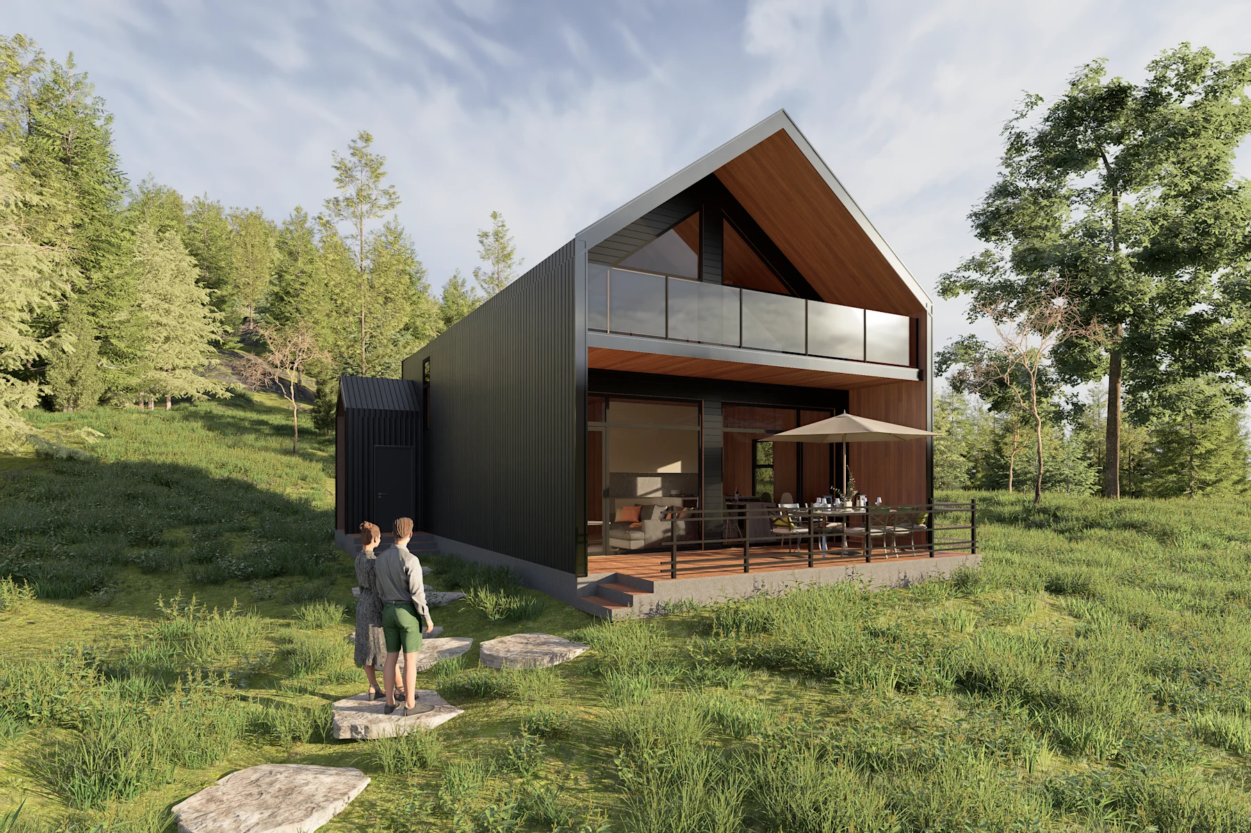 BARN  HOUSE - Ферм хаус хэв маягийн сууц — зураг 1