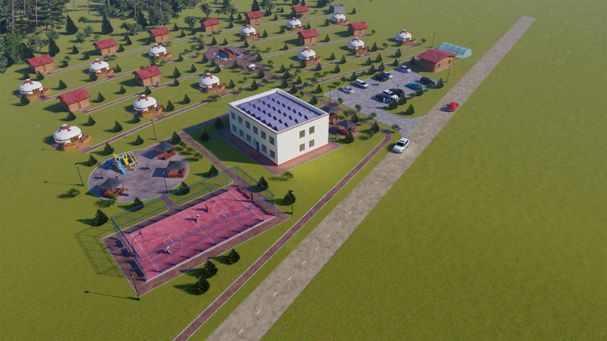 Төв аймаг Батсүмбэр сум "Эко амралтын газар" - Барилгын зураг төсөл ...