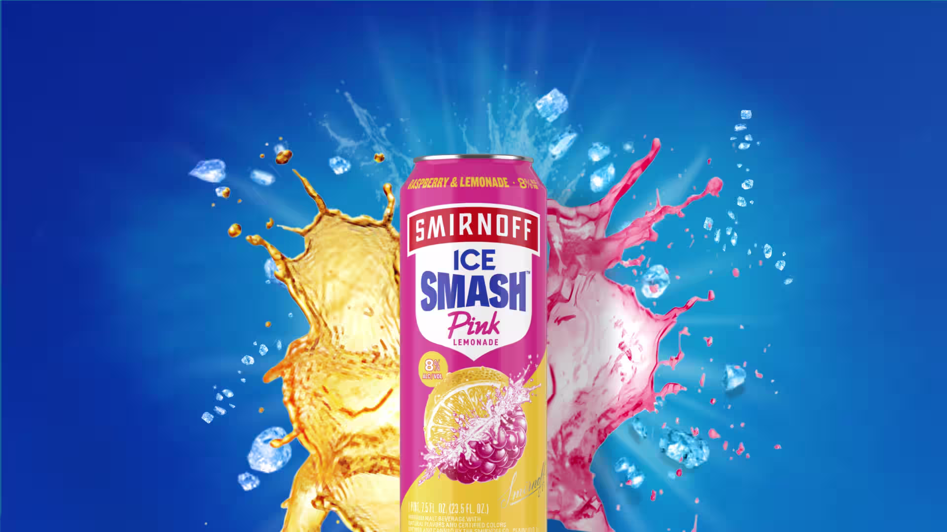 Smirnoff Ice Smash Pink Lemonade