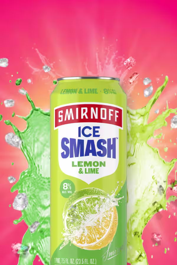 Smirnoff Ice Smash Lemon + Lime