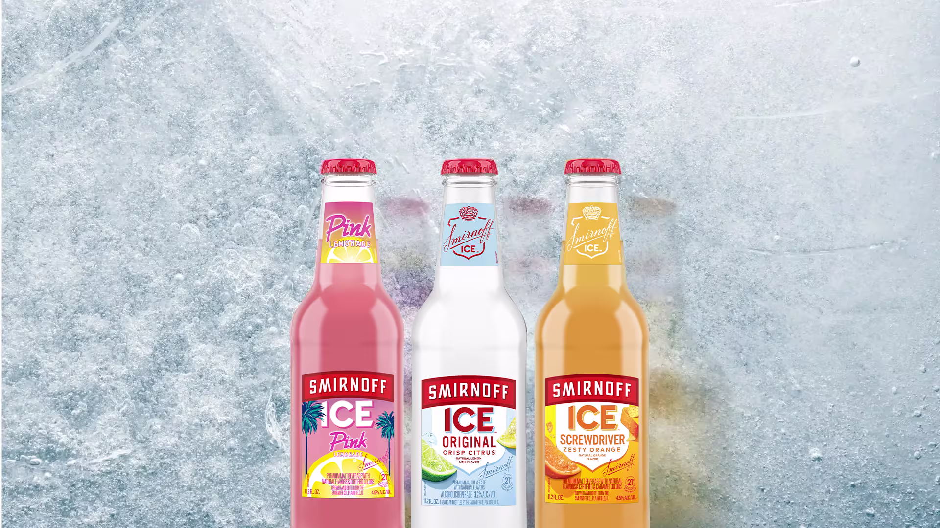 3x Smirnoff Ice Flavors 