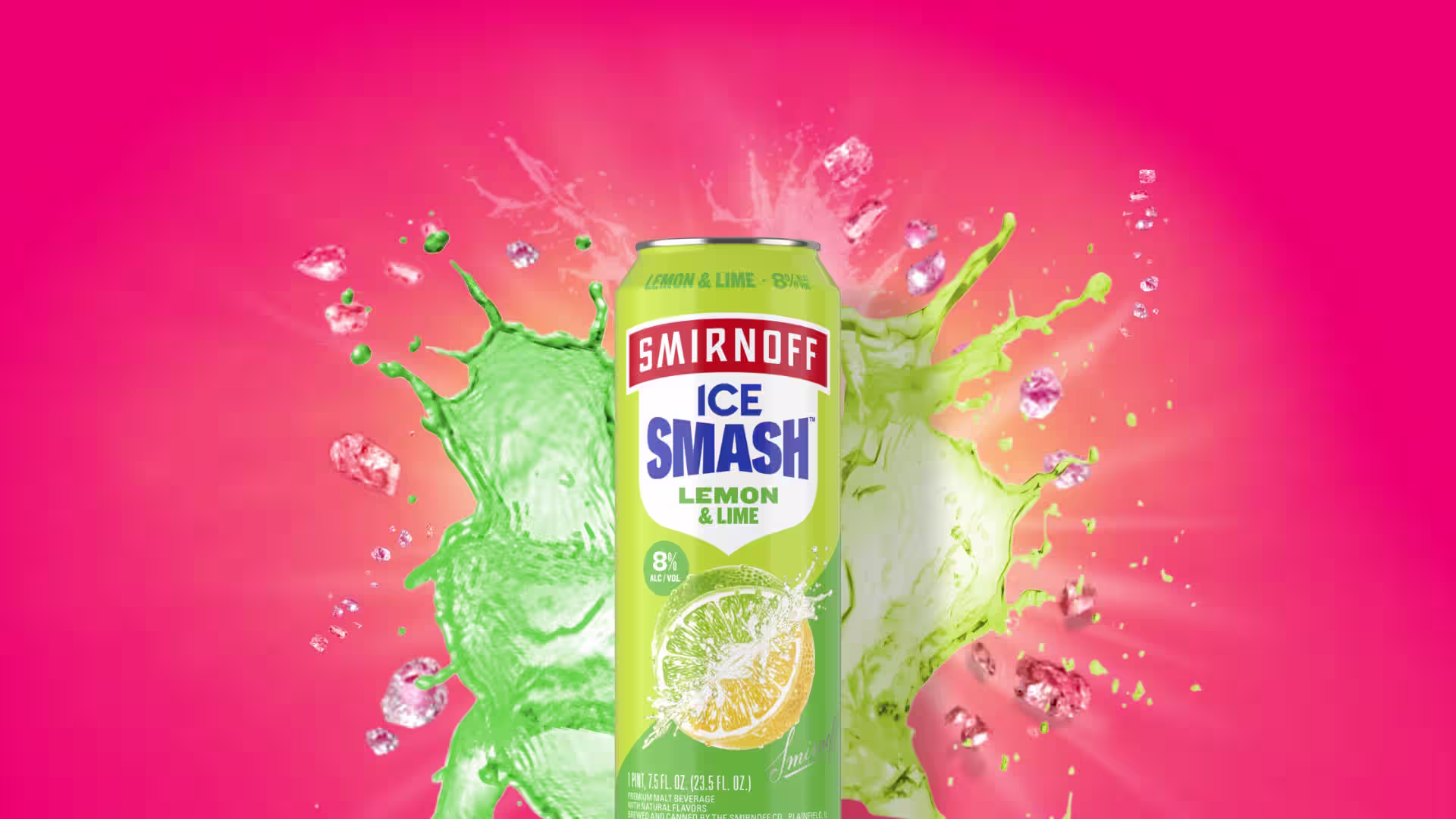 Smirnoff Ice Smash Lemon + Lime