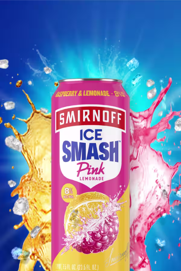 Smirnoff Ice Smash Pink Lemonade