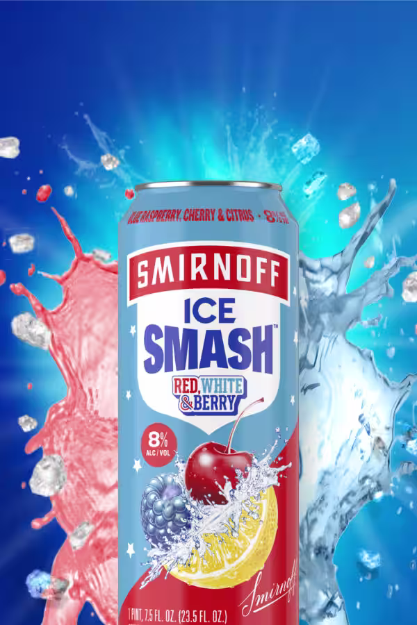Smirnoff Ice Smash Red White and Berry