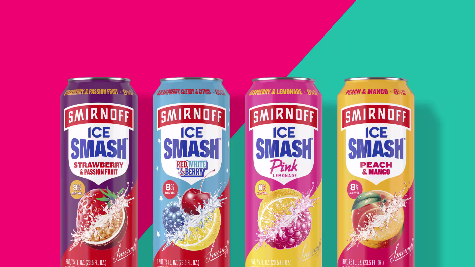 Smirnoff Ice Smash products