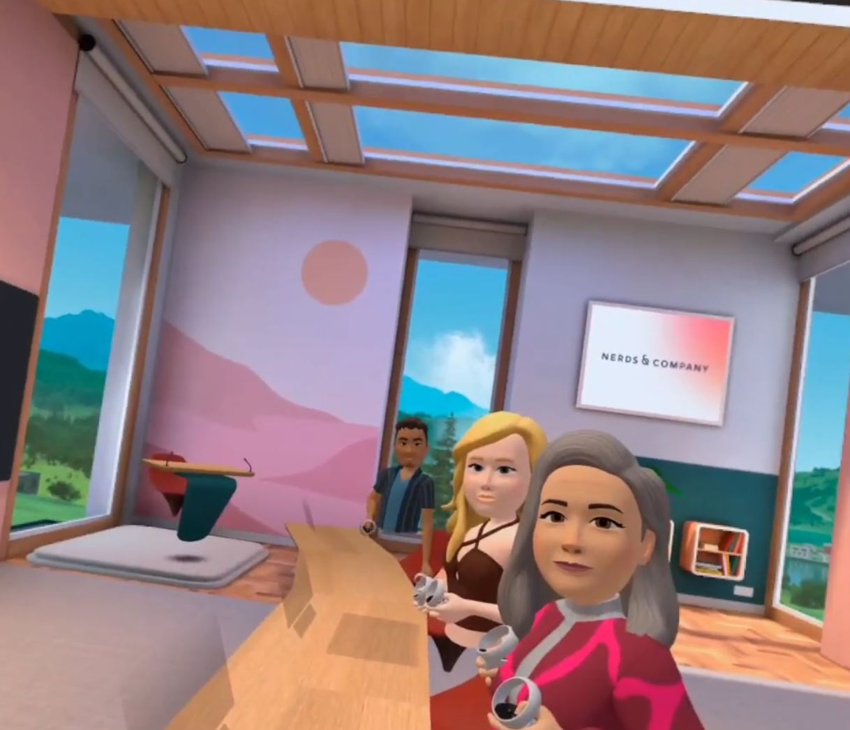 Nerds meet in the Metaverse