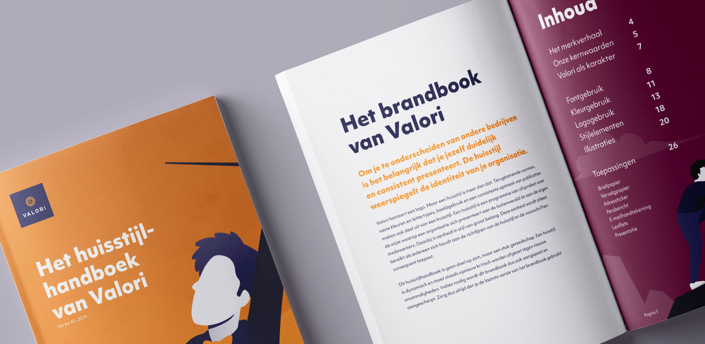 Valori - Het huisstijl handboek van Valori 