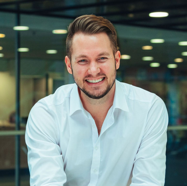 Portret van Pim Peters 