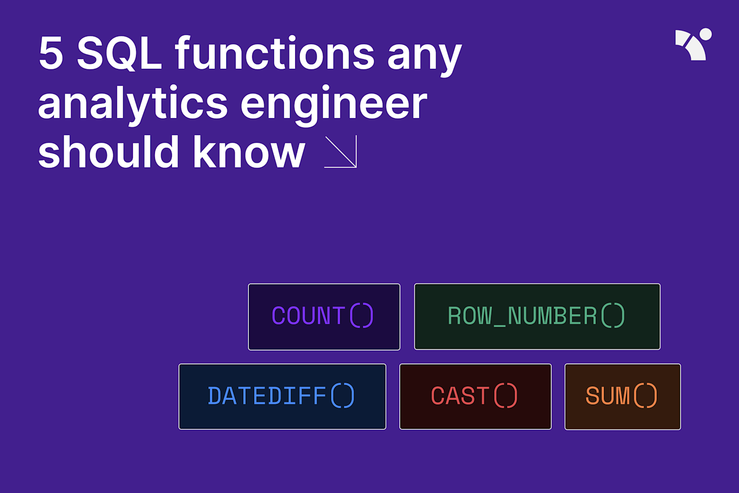 5 advanced SQL functions and clauses that will elevate your data ...