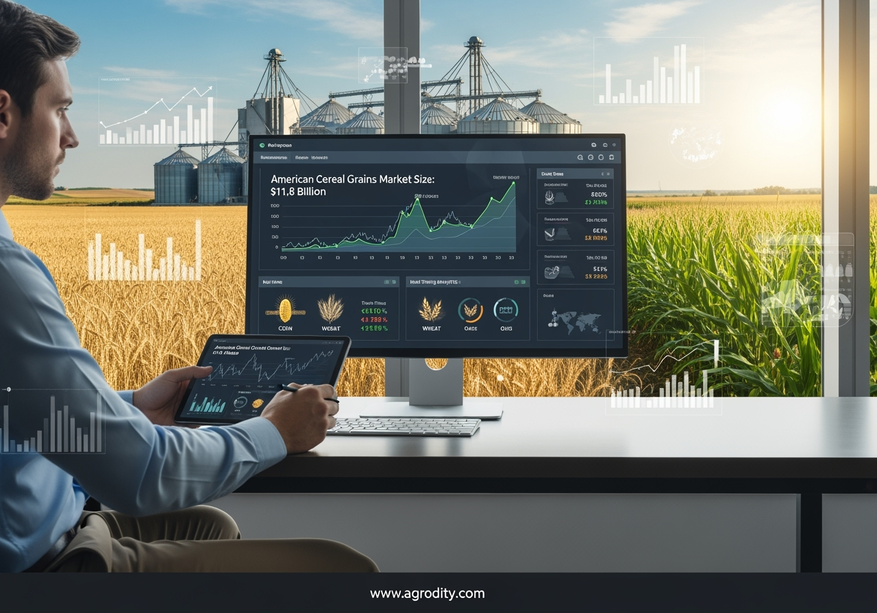 Analyzing the American Cereal Grains Market and Agrodity’s Role in Advancing the Industry