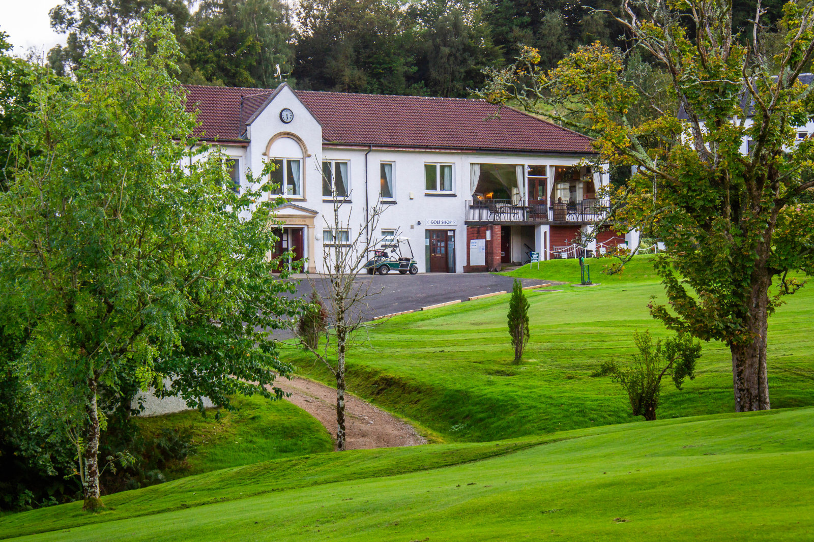 Lamlash Golf Club clubhouse, Isle of Arran