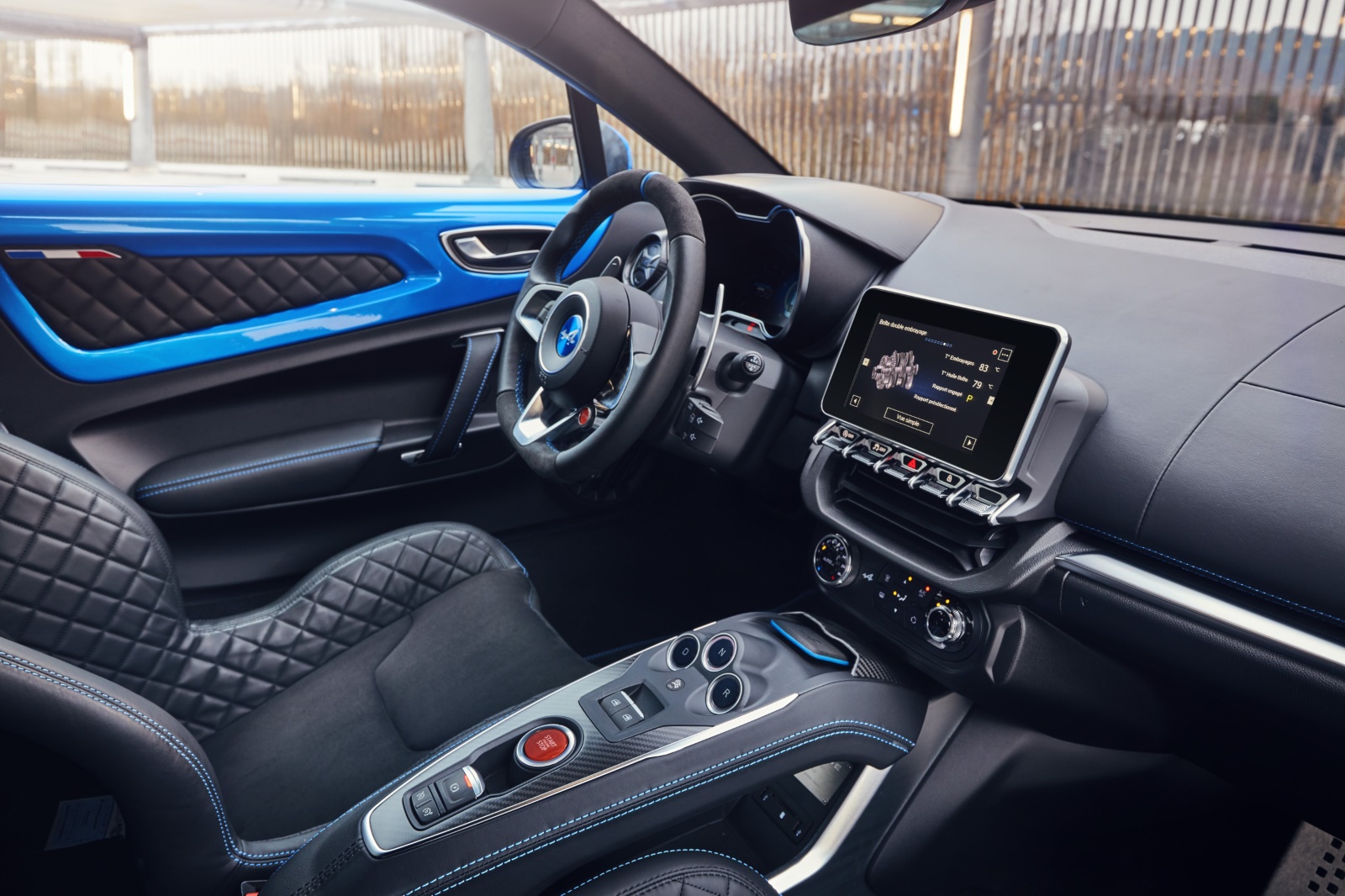 Alpine A110 Coupé Automaat Binnenkant
