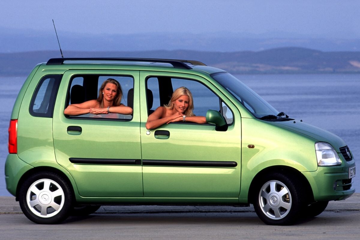 Opel Agila A Groen 