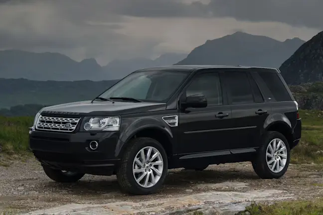 Land Rover Freelander 2007 black front