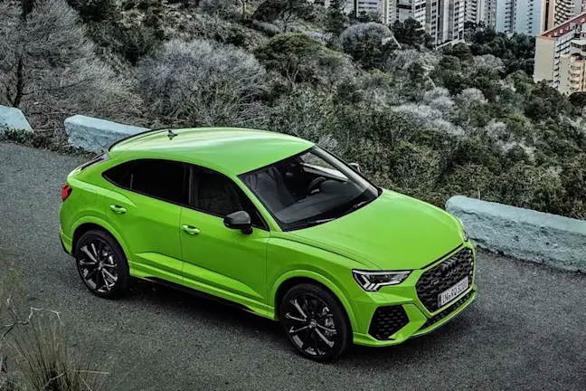 Audi RS Q3 Sportback green front