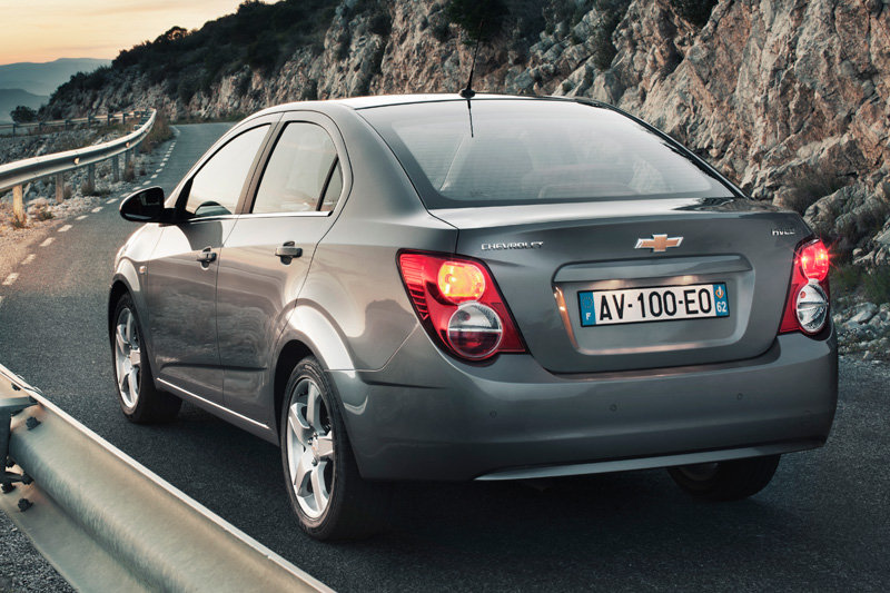 Chevrolet Aveo Sedan Rear