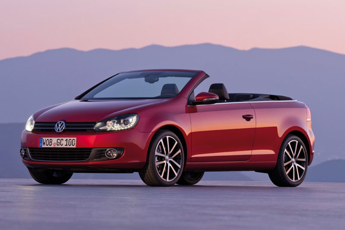 Volkswagen Golf Cabrio softtop Automaat Front