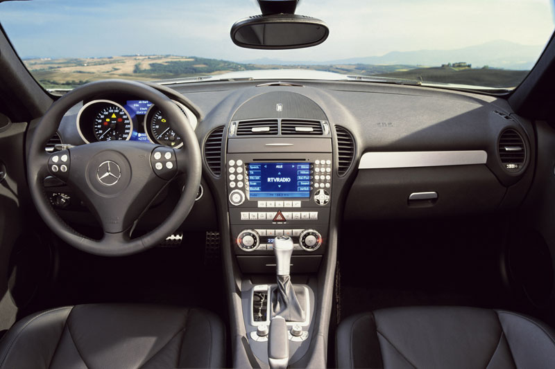 Mercedes-Benz SLK-klasse Cabrio hardtop Interior