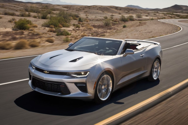 Chevrolet USA Camaro Cabrio softtop Model,Front
