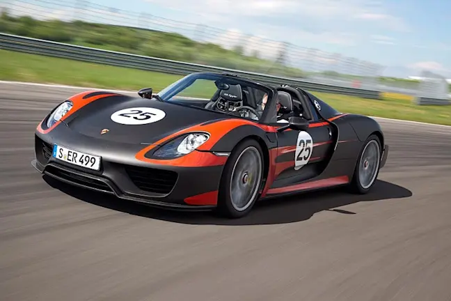 Porsche 918 Cabrio hardtop Automaat Model,Front