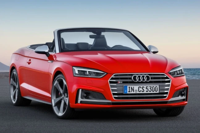 Audi A5 Cabrio softtop Automaat Model,Front