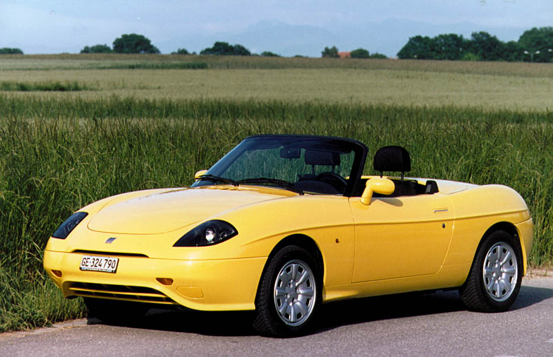 Fiat Barchetta Cabrio Geel